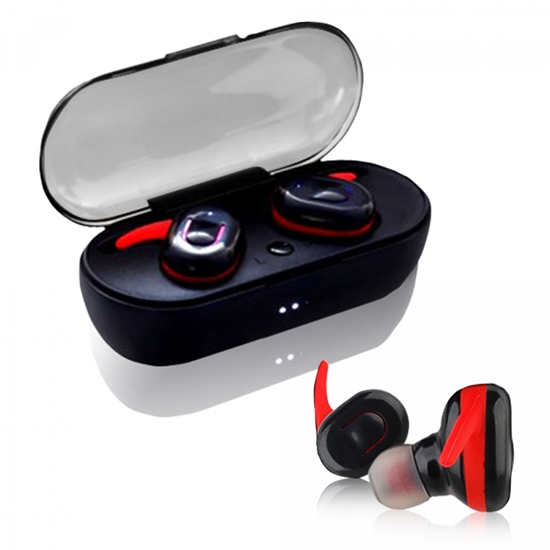 Picture of V.Silencer Ture Wireless Earbuds Black/Red