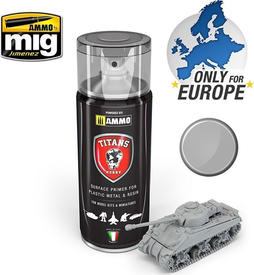 Picture of Vallejo Ammo: Titans Matt Primer - Light Grey