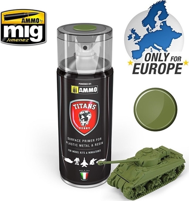 Attēls no Vallejo Ammo: Titans Matt Primer - Military Green
