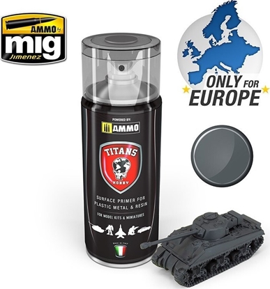Attēls no Vallejo Ammo: Titans Matt Primer - Panzergrau German Dark Grey