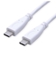 Attēls no Value USB 3.2 Gen 2 Cable, PD (Power Delivery) 20V5A, with Emark, C-C, M/M, white, 0.5 m