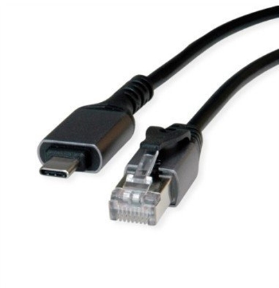 Picture of Value USB 3.2 Gen 2 to Gigabit Ethernet Cable Converter, black, 1.5 m