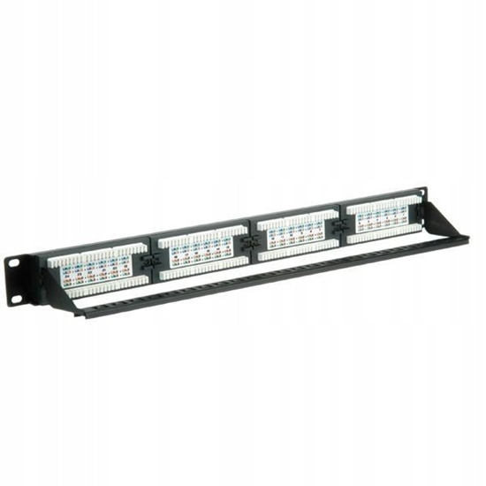 Picture of VALUE PatchPanel Kat.6a 24-Portowy UTP szary