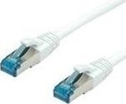 Attēls no Value VALUE - Patch- Cable - RJ- 45 (M) to RJ- 45 (M) - 1.5 m - SFTP, PiMF - CAT 6a - halogen free, shaped, without Haken, stranded - white (21.99.1996)