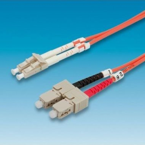 Picture of Value Value Patchcord wiatowodowy 62.5/125 LC-SC pomaracz 5m