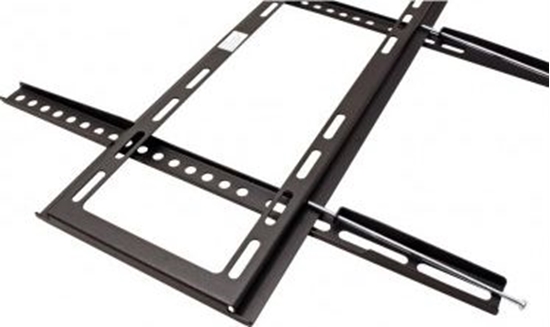Picture of Televizoru sienas stiprinājums, šaura profila, melns, Value