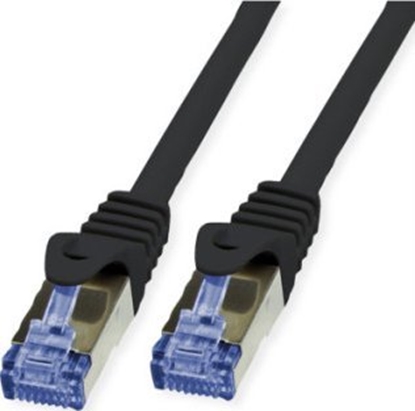 Picture of Value Outdoor S/FTP Patch Cord Cat.6A/Class EA, Solid, TPE, LSOH, black, 20 m