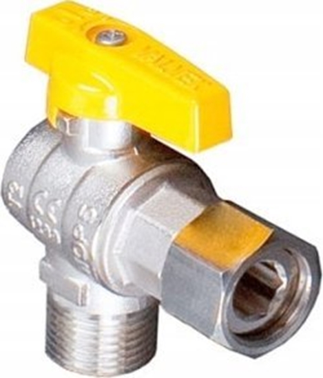 Picture of Valvex ORION KUREK KULOWY KTOWY DO GAZU Z OBROTOW NAKRTK, Z MOTYLKIEM ALUMINIOWYM (MAL)// .VALVEX.3403080