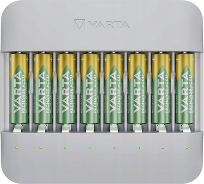 Picture of Varta Eco Charger Multi Recycled + 8 x 2100 mAh AA  57682 101 121