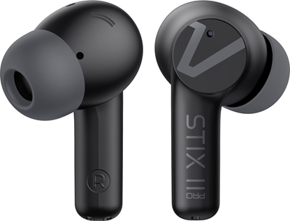 Picture of Veho VEP-771-STIX2-PRO-B suchawki/zestaw suchawkowy Bezprzewodowy Douszny Poczenia/Muzyka/Sport/Codzienno Wgiel, Biay