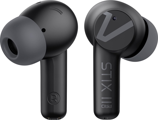 Picture of Veho VEP-771-STIX2-PRO-B suchawki/zestaw suchawkowy Bezprzewodowy Douszny Poczenia/Muzyka/Sport/Codzienno Wgiel, Biay