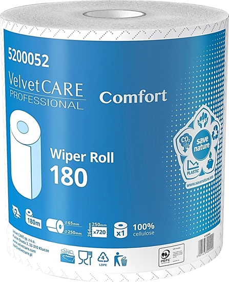 Picture of Velvet Czyciwo przemysowe VELVET Professional, 2-warstwowe, 720 listków, 180m, 1szt., biae