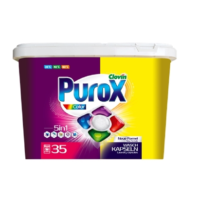 Picture of Veļas mazgāšanas kapsulas PUROX Universal, 35gab