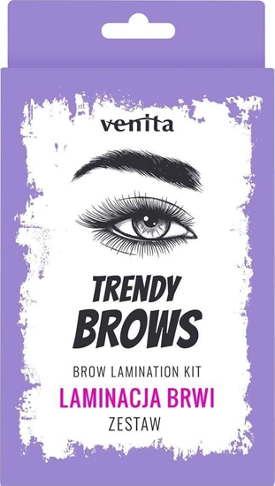 Picture of Venita Trendy Brows zestaw do laminacji brwi