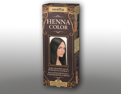 Attēls no Venita Zioowe Balsamy Henna Color 19 czarna czekolada 75ml