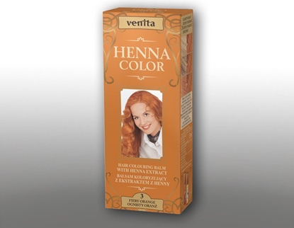 Attēls no Venita Zioowe Balsamy Henna Color 3 Ognisty oran 75ml