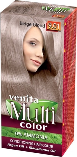 Изображение VENITA_MultiColor pielgnacyjna farba do wosów 9.01 Beowy Blond 100ml