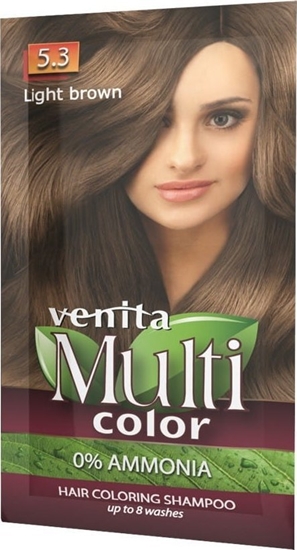 Picture of VENITA_MultiColor szampon koloryzujcy 5.3 Jasny Brz 40g