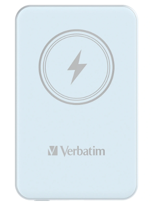 Picture of Verbatim Charge´n´Go Magnetic Wireless Power Bank 5000 Blue