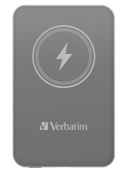 Picture of Verbatim Charge´n´Go Magnetic Wireless Power Bank 5000 Grey