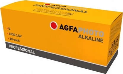 Picture of Verbatim AgfaPhoto Batterie Alkaline Professional -D   Mono     10St.