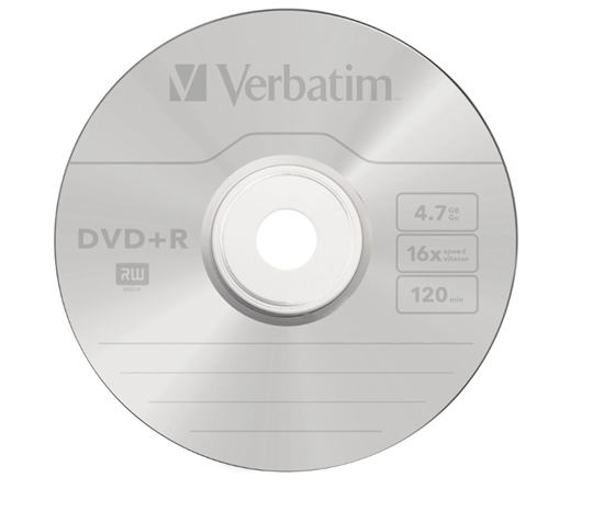 Изображение Verbatim Matrix DVD+R / 4.7GB / 16x / 1pcs.