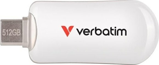 Изображение Verbatim Plectra White     512GB USB-C Flash Drive          30231
