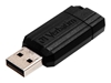 Picture of Verbatim Store n Go          8GB Pinstripe USB 2.0 black    49062