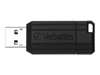 Picture of Verbatim Store n Go         64GB Pinstripe USB 2.0 black    49065
