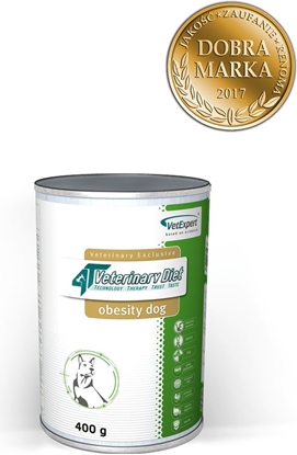 Picture of VetExpert 4T Veterinary Diet Dog Obesity 400g