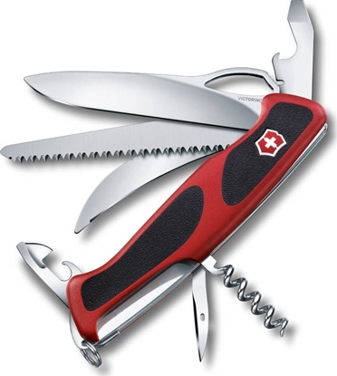 Picture of Victorinox Scyzoryk Victorinox RangerGrip 57 czerwono-czarny