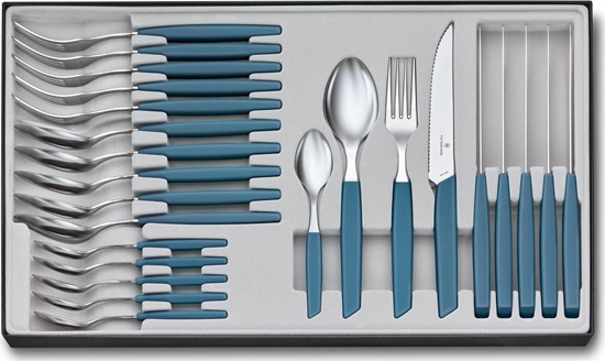 Изображение Victorinox Victorinox Swiss Modern Cutlery Set 24 pcs. Blue