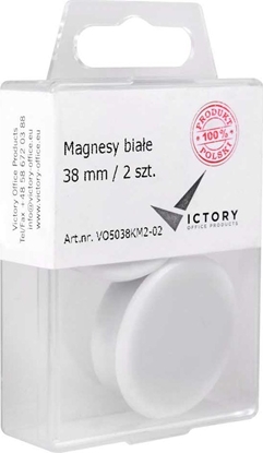 Изображение Victory Office Product MAGNESY VICTORY OFFICE 38MM 2SZT. BIAE