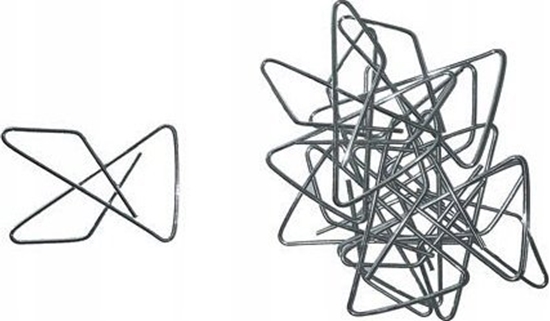 Изображение Victory Office Product SPINACZE BIUROWE KRZYOWE 45MM 50SZT