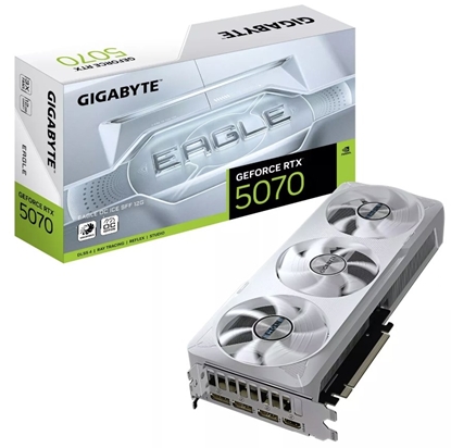 Attēls no Videokarte Gigabyte GeForce RTX 5070 EAGLE OC ICE SFF 12G