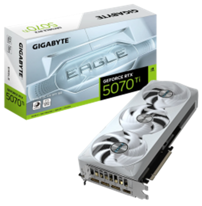 Attēls no Videokarte Gigabyte GeForce RTX 5070 Ti Eagle OC ICE 16G