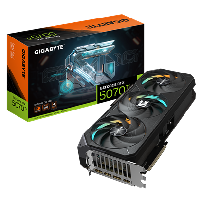 Attēls no Videokarte Gigabyte GeForce RTX 5070 Ti GAMING OC 16G
