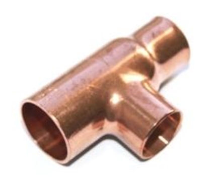 Attēls no Viega Trójnik redukcyjny 22x18x18mm miedziany - 103217
