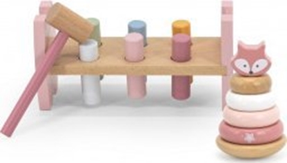 Attēls no Viga Viga 44210 PolarB Przebijanka i piramidka Lis