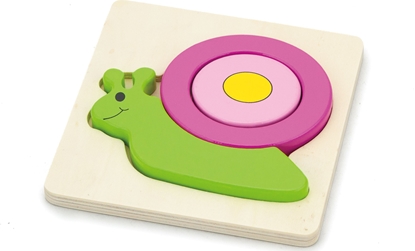 Picture of Viga Viga 59931 Pierwsze puzzle maluszka - limak (box) VIGA 59931 PIERWSZE PUZZLE MALUSZKA - LIMAK (BOX) (1862, Viga)