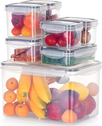 Picture of Vilde ZESTAW 7 POJEMNIKÓW NA YWNO Z POKRYWAMI I USZCZELKAMI 259635