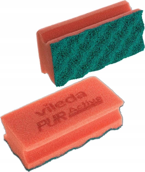 Изображение Vileda Vileda Professional  Gbka zmywak Pur Active - Czerwony