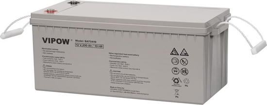 Picture of Vipow Akumulator elowy 12V 200Ah Vipow
