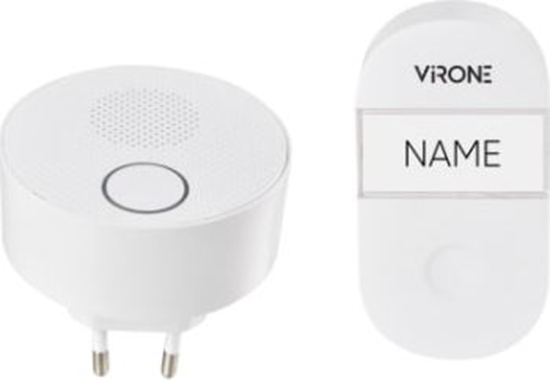 Изображение Virone Dzwonek bezprzewodowy Orno SONUS AC VIRONE DB-2 Bezpieczne zakupy z dostaw do domu