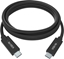 Изображение Vision VISION Professional installationstaugliches USB-C-Kabel - 30 JAHRE GARANTIE - USB 3.2 Gen 1 5 Gbps - unterstutzt 3-A-Ladestrom - USB-C 3.2 (M) zu USB-C 3.2 (M) - Aussendurchmesser 4,5 mm - 22 + 30 AWG - 2 m - Schwarz