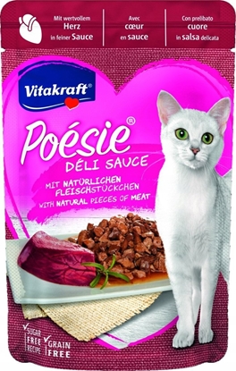 Attēls no Vitakraft Poesie Delice Plus serce 85g