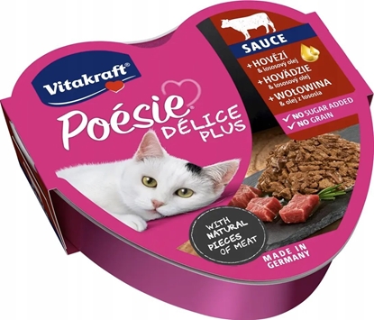 Attēls no Vitakraft Poesie Delice Plus woowina 85g