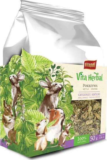 Picture of Vitapol Vita Herbal dla gryzoni i królika, li pokrzywy, 50 g