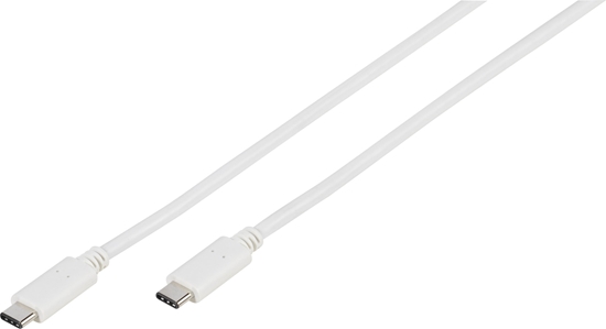 Изображение Kabel USB Vivanco USB-C - USB-C 2 m Biay (45354)
