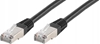 Picture of Vivanco Vivanco network cable CAT 6 1m, black (45315)